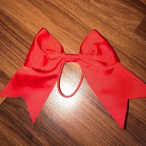 Red Bow / Hair tie